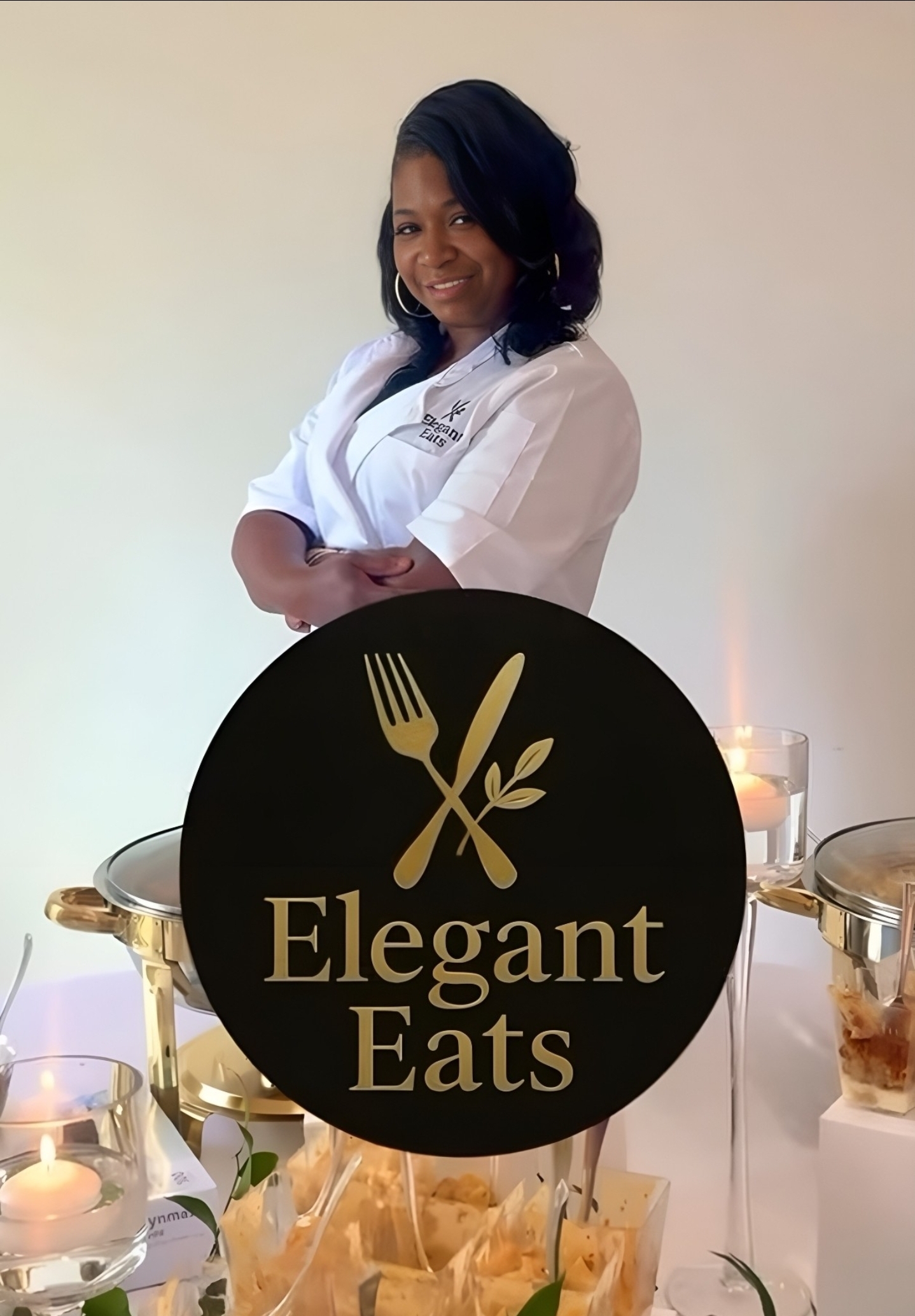 Elegant Eats Catering Logo